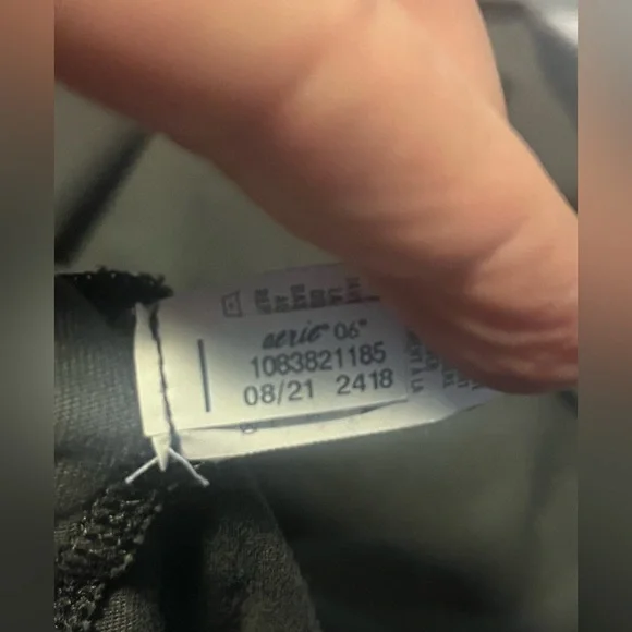 Aerie Distressed Long Sleeve Boyfriend Raglan - Picture 8 of 8